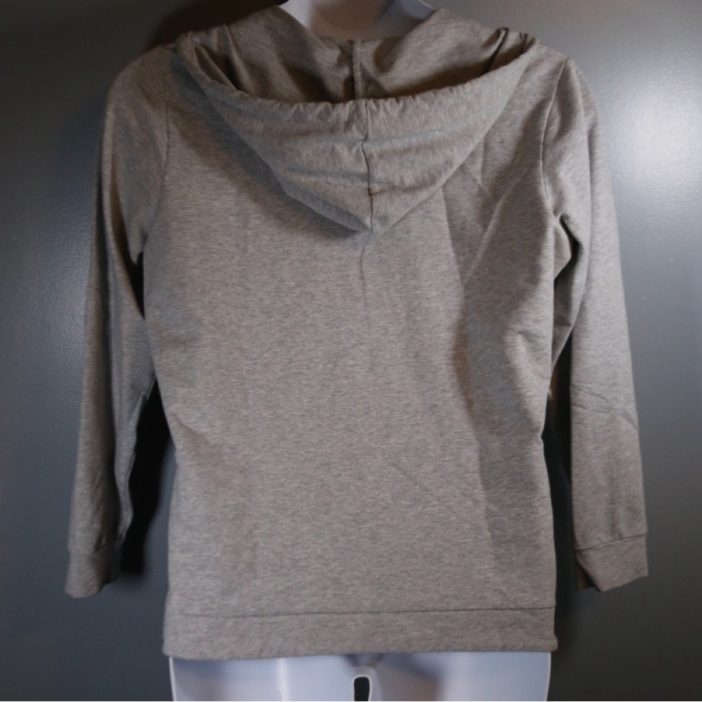 Michael Kors Lightweight Hoodie Pullover XL Gray Casual Athleisure Top - Picture 8 of 13